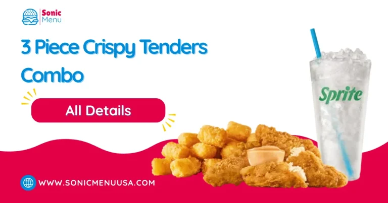 3 Piece Crispy Tenders Combo