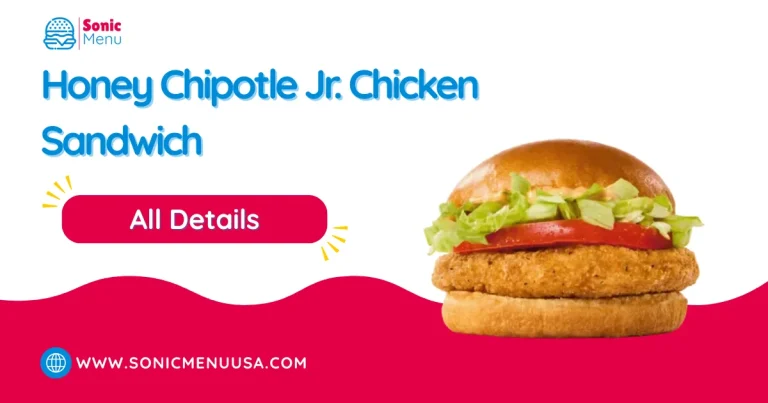 Honey Chipotle Jr. Chicken Sandwich