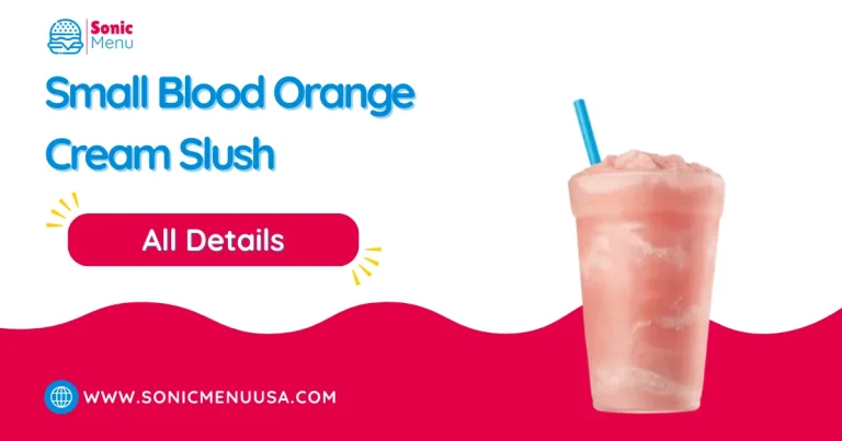 Small Blood Orange Cream Slush