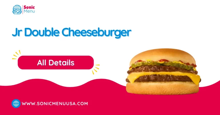 Jr Double Cheeseburger