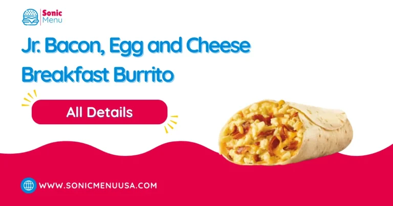 Jr. Bacon, Egg and Cheese Breakfast Burrito