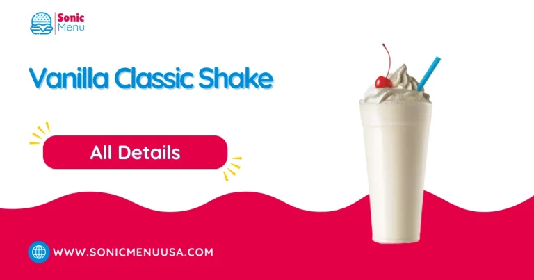 Vanilla Classic Shake 6 Vanilla Classic Shake