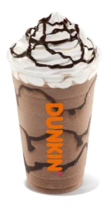 Frozen Chocolate Menu